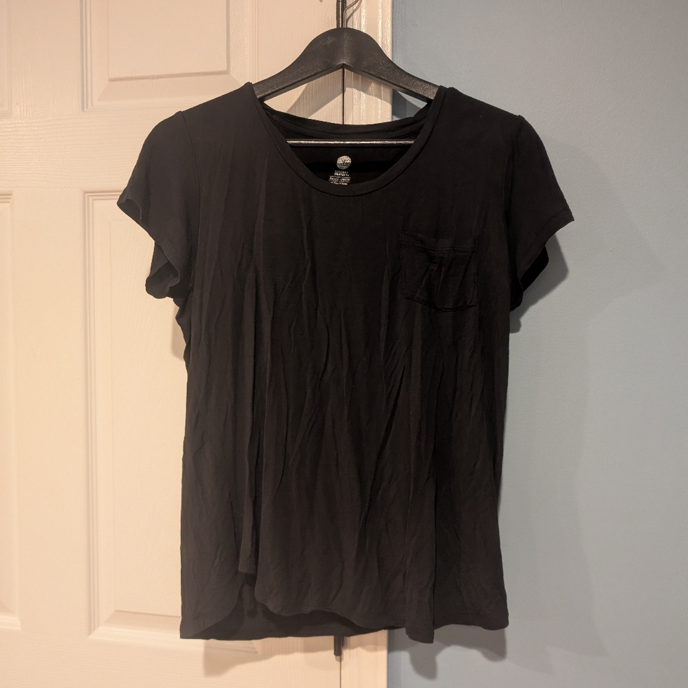 Kindred Bravely Black Short Sleeve Nursing Tee